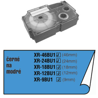 Páska do popisovače CASIO XR 12 BU1