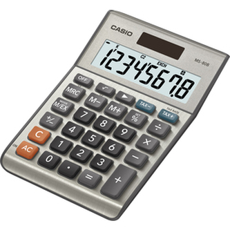 Kalkulačka, stolní, 8místný displej, CASIO "MS-80B S"