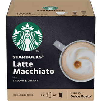 Kávové kapsle "Latte Macchiato", 6+6ks, STARBUCKS by Dolce Gusto