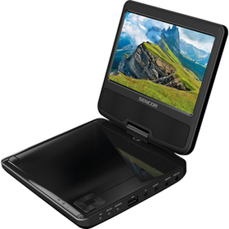 Přenosný DVD přehrávač SENCOR SPV 2722 BLACK