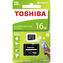 Paměťová karta TOSHIBA MicroSDHC 16GB CL10 UHS1 + ada