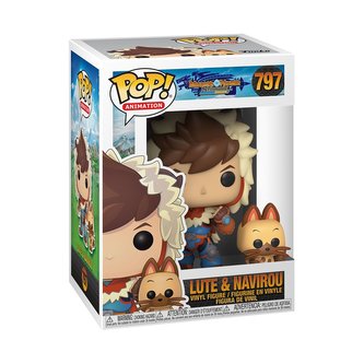 Funko POP&Buddy: Monster Hunter S2 - Lute w/Navirou