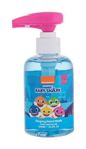 Pinkfong Baby Shark Tekuté mýdlo Anti-Bacterial Singing Hand Wash 250 ml pro děti