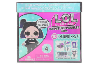 L.O.L. Surprise! Nábytek s panenkou - Útulný pokojíček & Dusk