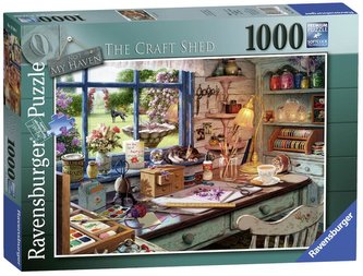Ravensburger Puzzle - Řemeslná bouda 1000 dílků