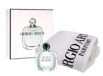 Armani Acqua di Gioia Dárková sada Parfémová voda 100 ml a ručník Armani