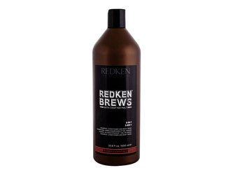 Redken Brews Šampon 3-In-1 1000 ml pro muže