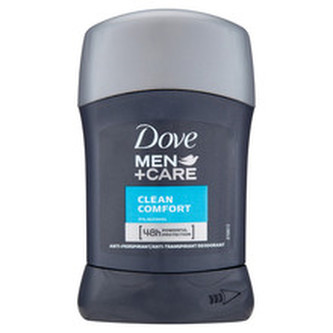 Dove Men+Care Clean Comfort Anti-Perspirant Deodorant - Tuhý deodorant 50 ml pro muže