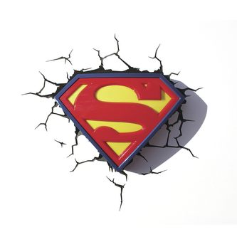 3D světlo Superman Logo
