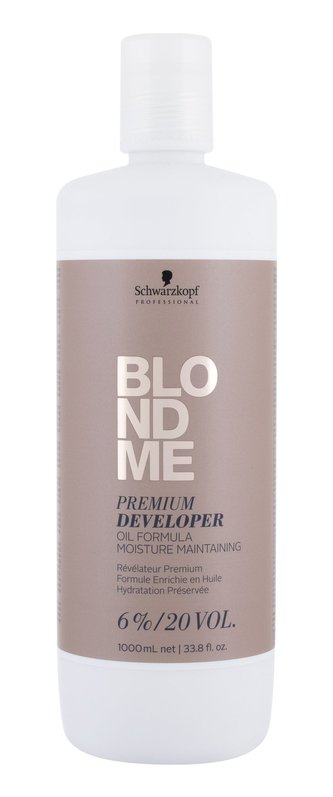 Schwarzkopf Professional Blond Me Barva na vlasy Premium Developer 1000 ml 6% pro ženy