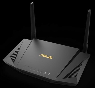 ASUS RT-AX56U Wireless AX1800 Wifi 6 Router, 4x gigabit RJ45, 1x USB3.1, 1x USB2.0
