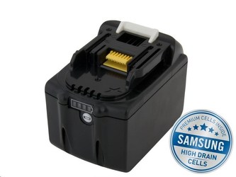 AVACOM MAKITA BL 1860B Li-Ion 18V 6000mAh, články SAMSUNG s LED indikací