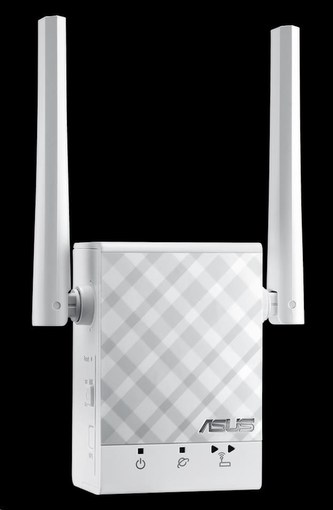 ASUS RP-AC51 Wireless AC750 Dualband Range Extender, AP/repeater přímo do zásuvky, 1x RJ45 10/100