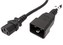PREMIUMCORD Kabel síťový propojovací 230V 10A 1m, konektory IEC 320 C13 - IEC 320 C20