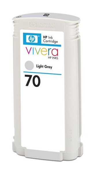 Inkjet cart.pro "DesignJet Z2100, 3200 series" tiskárny, HP "Nr.70" Světlá Šedá, 130ml