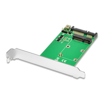 AXAGON RSS-MSD, SATA - mSATA SSD interní 2.5\" SATA 22pin adaptér