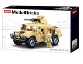Sluban Army Model Bricks M38-B0837 Hummer Bojový Off road