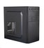 EUROCASE skříň MC X204 EVO black, micro tower, 1x USB 3.0, 2x USB 2.0, bez zdroje