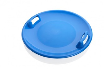 Sněžný talíř Superstar plast průměr 60cm modrý