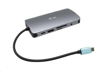 iTec USB-C Metal Nano Dock HDMI/VGA with LAN + Power Delivery 100 W