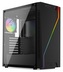 SilentiumPC skříň MidT Armis AR6Q EVO TG ARGB / 2x USB 3.0 / 2x 120 mm fan / tvrzené sklo / A-RGB podsvícení / černá