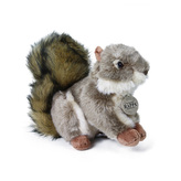 Plyšová veverka sedící 24 cm