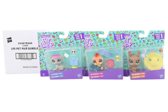 Littlest Pet Shop Maminka s miminkem a doplňky - cena za 3 kusy