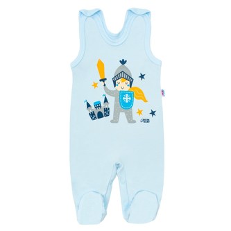 Kojenecké bavlněné dupačky New Baby Knight - velikost 56 (0-3m)