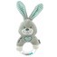 Dětské plyšové chrastítko Baby Mix králík mátový