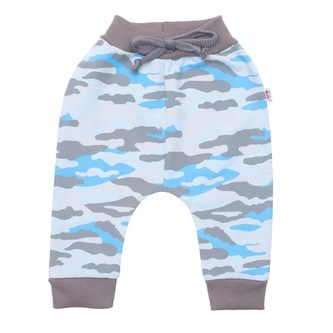 Kojenecké bavlněné tepláčky New Baby With Love modré - velikost 74 (6-9m)