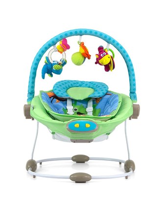 Lehátko a houpačka 2v1 Milly Mally Sweet Dreams blue-green