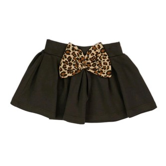 Kojenecká bavlněná suknička Nicol Mia tmavě hnědá - velikost 92 (18-24m)