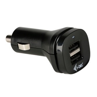 i-tec Dual USB Car Charger 2.1A