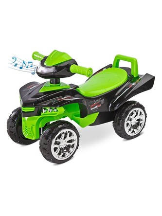 Odrážedlo čtyřkolka Toyz miniRaptor zelené