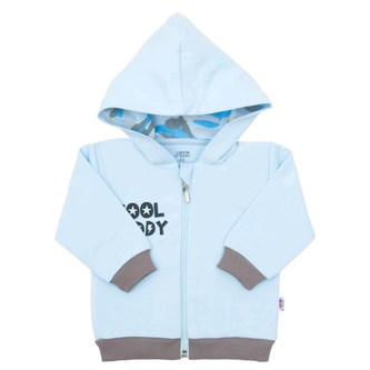 Kojenecká mikinka New Baby With Love modrá - velikost 86 (12-18m)