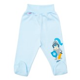 Kojenecké bavlněné polodupačky New Baby Knight - velikost 56 (0-3m)