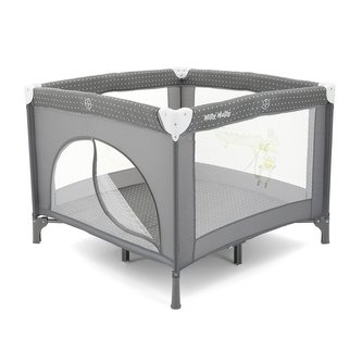Dětská skládací ohrádka Milly Mally Fun grey