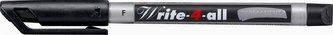 Permanentní popisovač "Write-4-all", černá, F, STABILO