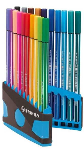 STABILO Pen 68 ColorParade antracit/modrá