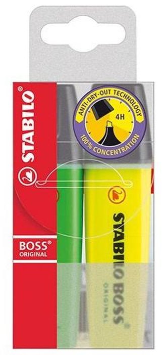 STABILO BOSS ORIGINAL 2 ks Pouzdro