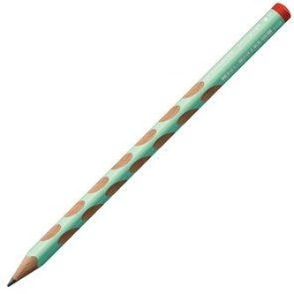 Grafitová tužka "Easygraph", pastelová zelená, HB, trojhranná, pro praváky, STABILO