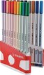 STABILO Pen 68 brush 20 ks ColorParade