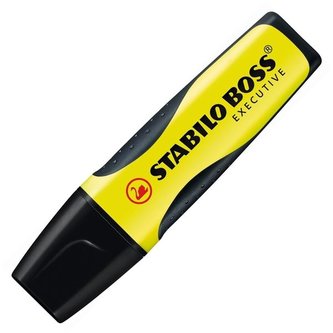 Zvýrazňovač "Boss Executive",žlutá, 2-5 mm, STABILO