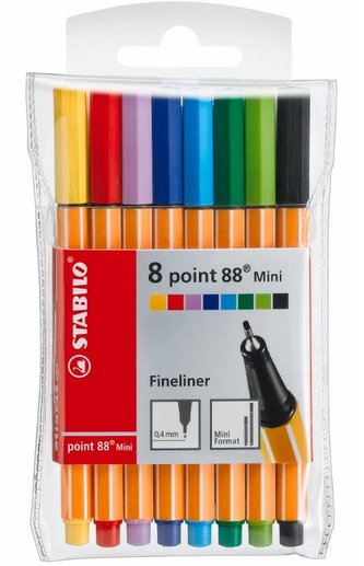 STABILO point 88 Mini 8 ks Pouzdro