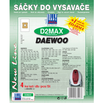 Sáčky do vysavače JOLLY D2MAX