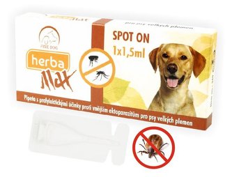 HerbaLine Spot-on antip.citrus pes velky 1x1,5ml
