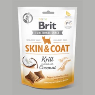 Brit Care Dog Snack Skin&Coat Krill 150g