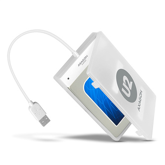 AXAGON ADSA-1S, USB2.0 - SATA HDD/SSD adaptér vč. 2.5\" pouzdra