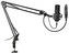 SPC Gear mikrofon SM900 Streaming microphone / USB / polohovatelné rameno / pop filtr / držák proti otřesům