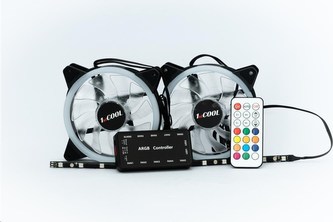1stCOOL Fan KIT AURA RAINBOW 2